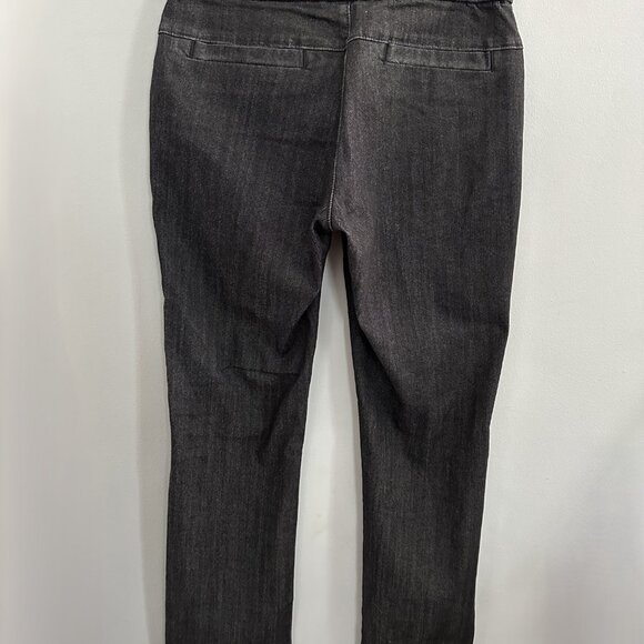 LEE Style Up Pull on Jeans Boot cut Black Size 4 Petite - Picture 4 of 7